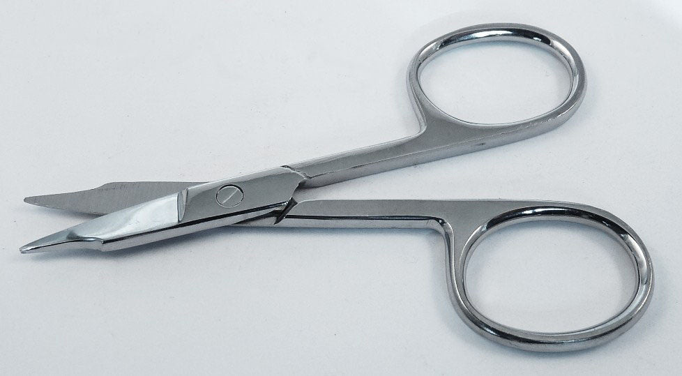 Silver Manicure Scissors, 3.5